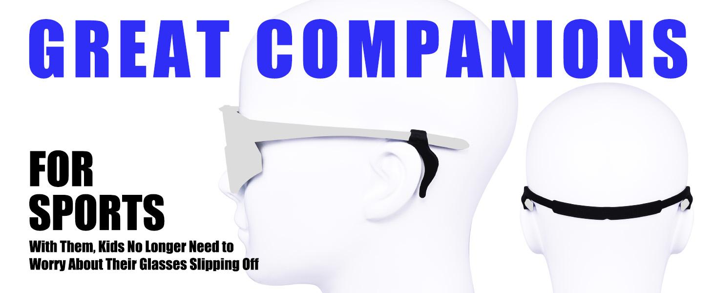 Polarized Kids Sunglasses, Youth Baseball Sunglasses Ultra-Light TR90 Frame UV400 Sports Cycling Glasses for Boys Girls