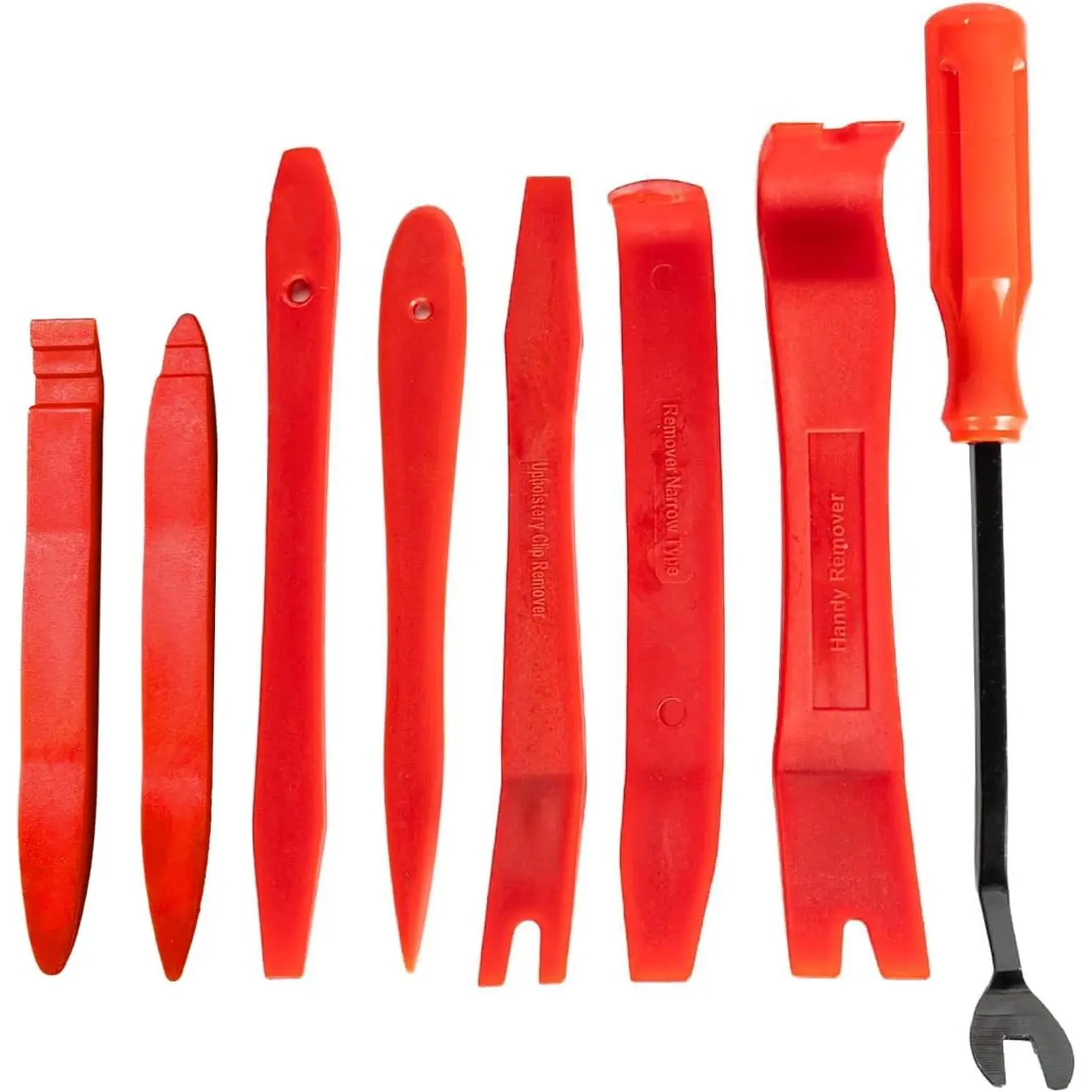 Auto Trim  Set (No Scratch Plastic  Tool Kit) - Auto Trim Tool Kit  Tools, Easy Door Panel , Fastener Removal, Clip, Molding, Dashboards, Interior Trim Tools