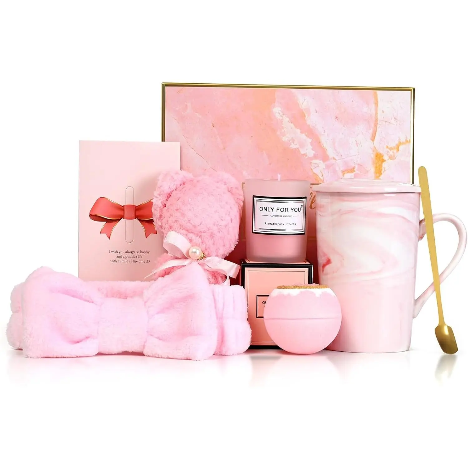 Birthday Gifts for Women, Happy Birthday  Baskets for mom,Christmas Gifts for Women, Basket  Day Gifts, , Bestie, Her, Sister, Wife