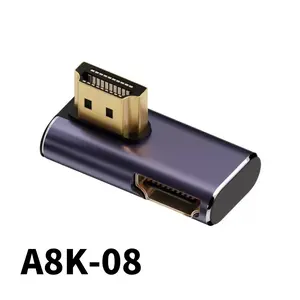 A8k-8 Screen Mirroring Adapter for Mobile Phones Tablets Laptops, Universal Display Connector, Easy Setup, High Compatibility