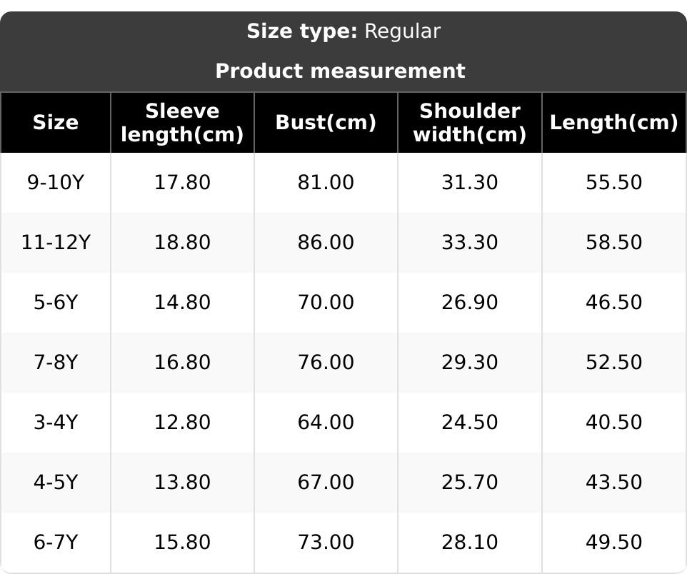 Children's summer comfortable "Shiny Rainbow" pattern, outdoor casual sports - girls' cartoon printed T-shirt
