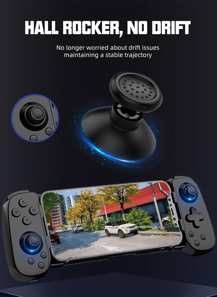 Streaming Gaming Controller Support for PS4 Game Mobile Joystick Gamepad With Six Axis Gyroscope for Android/IOS Wireless Pro Controller with Turbo Custom Engraved
