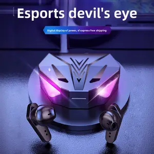 Bluetooth earphones for gaming, wireless X15, dual-ear, ultra-long battery life, low latency, in-ear