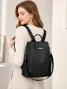 Women's Anti Theft Backpack Purse, Versatile Backpack, Large Capacity Waterproof Nylon Travel Bag Convertible Shoulder Backpack Handbag for Work Shopping College Daily Use, Christmas Gift for Mom Wife Girlfriend, Casual Lightweight Carry On Bag
