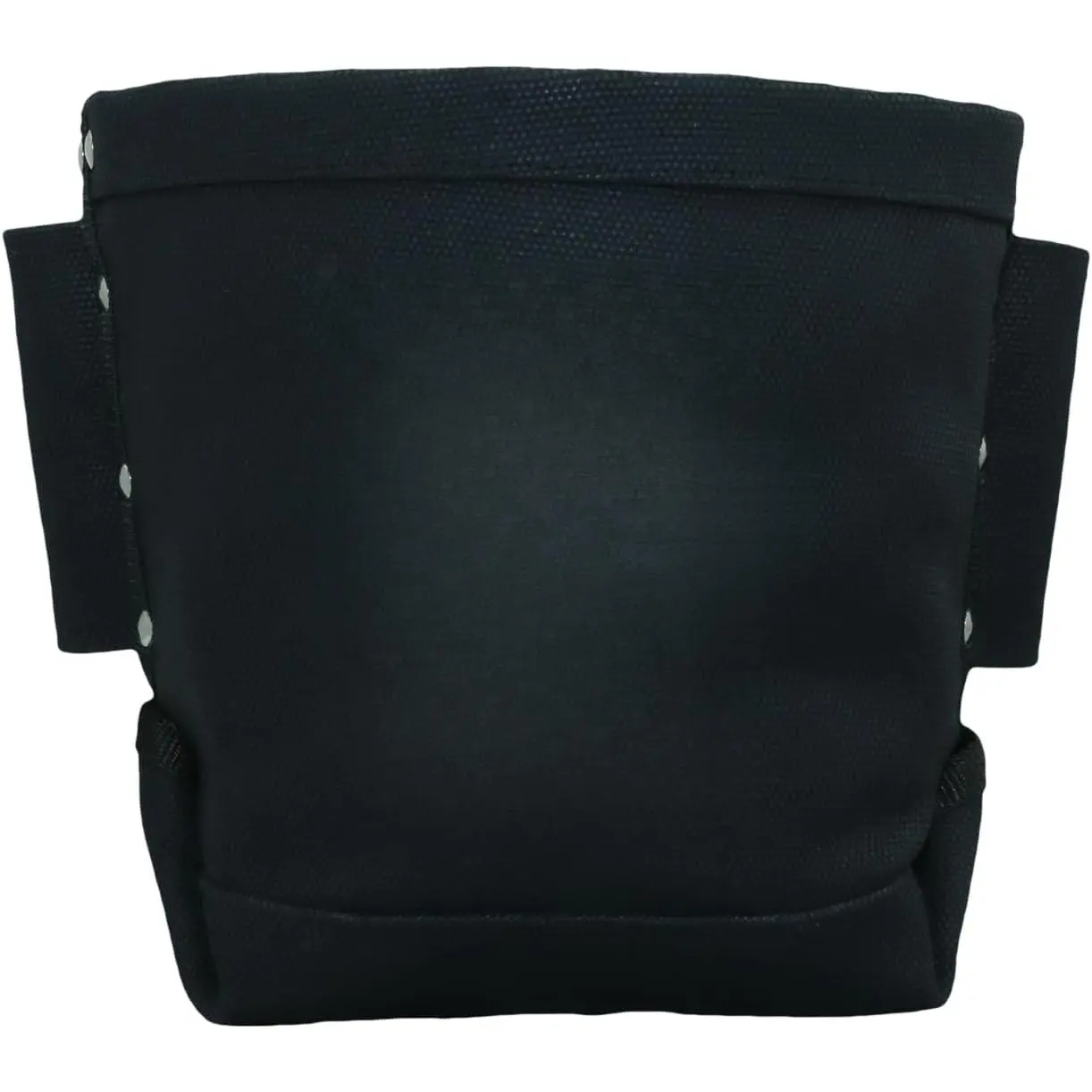 Black Canvas Tool Pouch, Tunnel Belt Loop, Bull Pin Loops & Bolt Bag Tote| Tradesman, Ironworker, Carpenter, 5’’x10’’x9’’