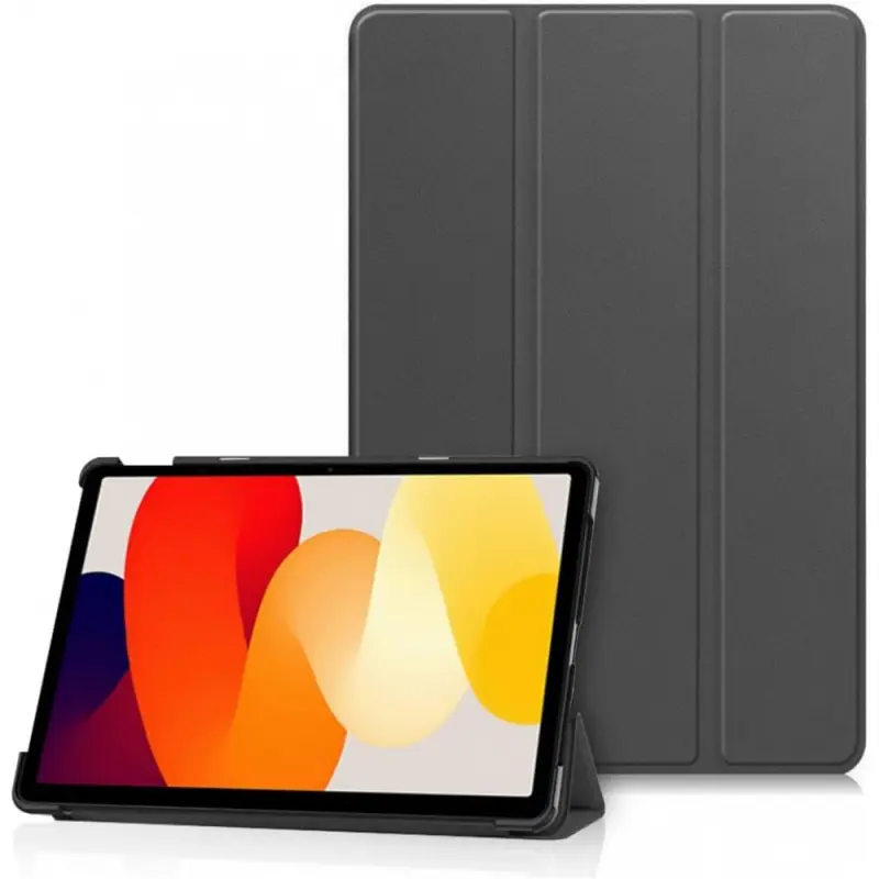 T Tersely Case for Xiaomi Redmi Pad SE 11 inch 2023 Released, Slim & Protective Hard Shell Smart Cover Multi-Angle Stand Tri Fold Design Perfectly Fit Your Redmi Pad SE (Grey) Tablet Casing