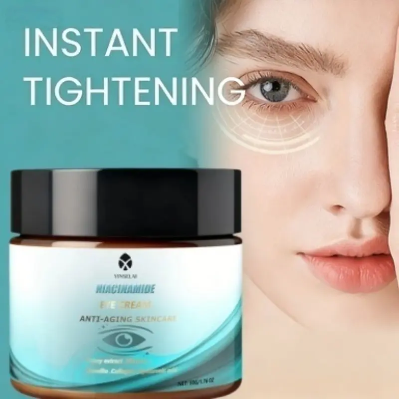 Instant Eye Lift Cream, Quick Firming Around Eyes, Contains Vitamin C+e, Collagen, Hyaluronic Acid, Suitable for All Skin Types, 50g