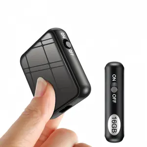 Professional Voice Recorder 32GB/64GB, 55 Hours Continuous Recording, USB-C Fast Charging, One-Button Save, Voice Control, Mp3 Playback, Noise Reduction
