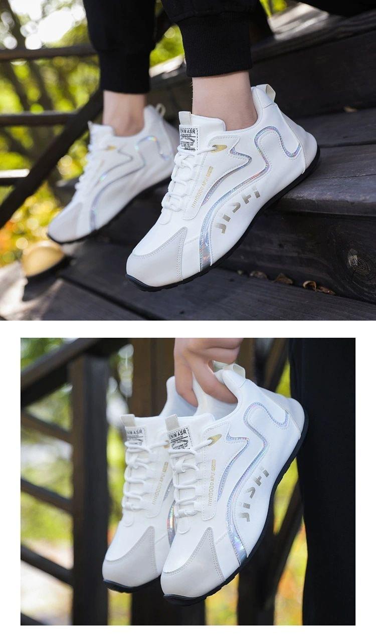 Men's Non-Slip Soft Sole Casual Sneakers, Comfortable Closed Toe Athletic Trainers for Men Outdoor Activities & Daily Walking