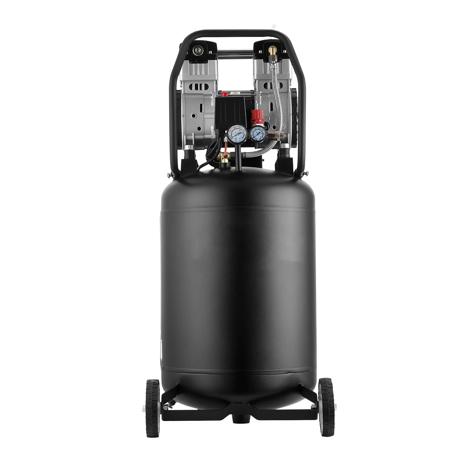 Vertical 20-Gallon Oil-Free Air Compressor, 120V 60Hz Single-Phase AC, for Home Improvement & Building Supplies