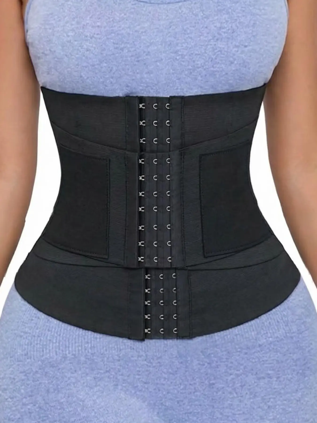 1 Count Adjustable High Compression Body Shaper Girdle for Women, Fajas, Breathable Waist Trimmer Ab Belt, Tummy Control Waist Trainer, Shaping Flat Belly Cincher Sweat Workout Waist Cincher, Shapewear Corset, Underwear, Suitable For Daily Or Sports