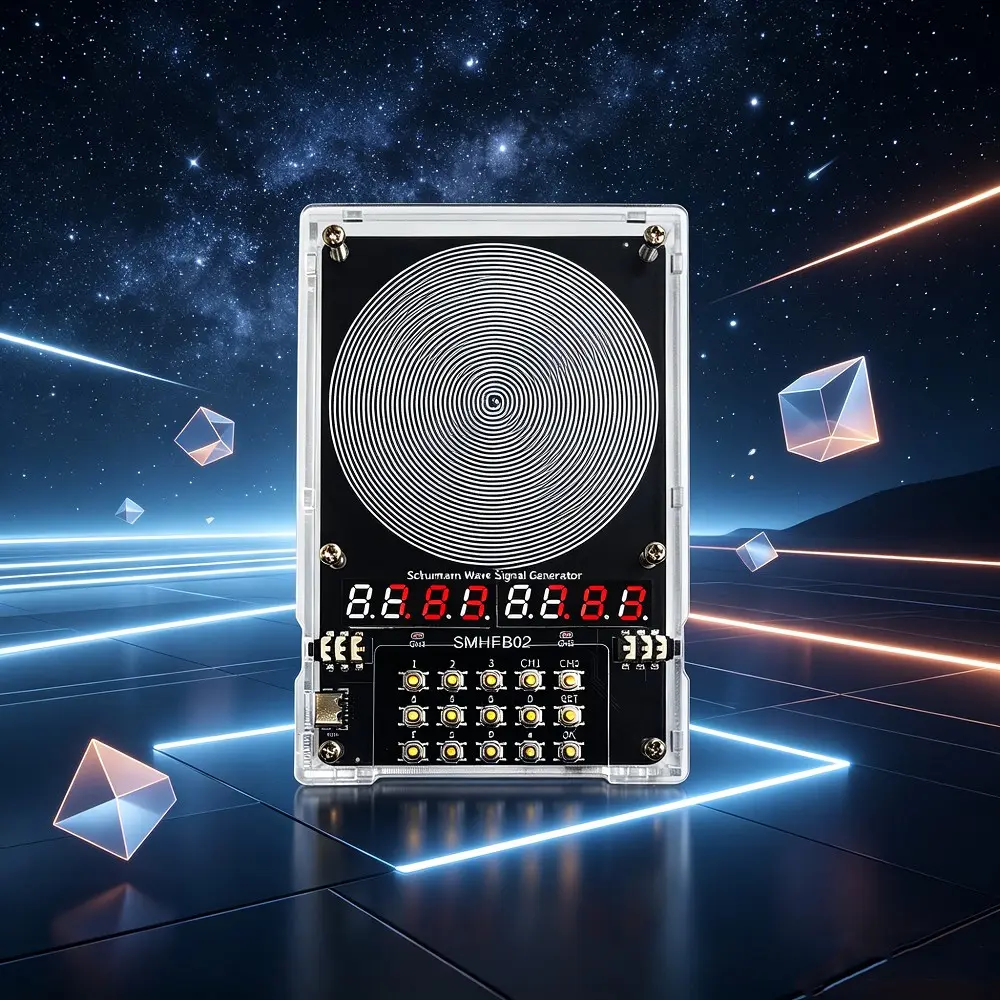 SMHFB02  Dual Channel Adjustable Signal Generator 0.01hz-9999hz, Independent Control for Headphones and Speakers, Silent Operation