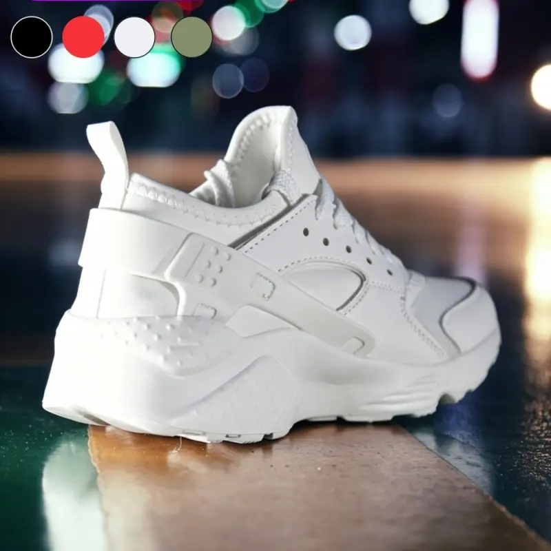 Men's Trendy Casual Dad Shoes, Casual Sneakers, Multiple Colors, Thick MD Soft Sole, Shock Absorption, Durable, Fashionable, Height-Boosting, Daily Wear
