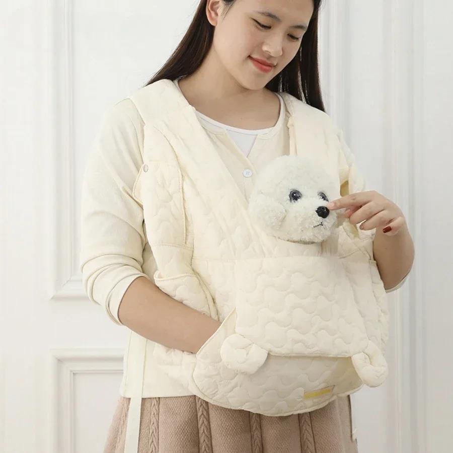 Extra Large Pet Backpack Carrier for Dogs & Cats | Waterproof & Wind Resistant Dog Chest Bag | Portable Outdoor Travel Bag