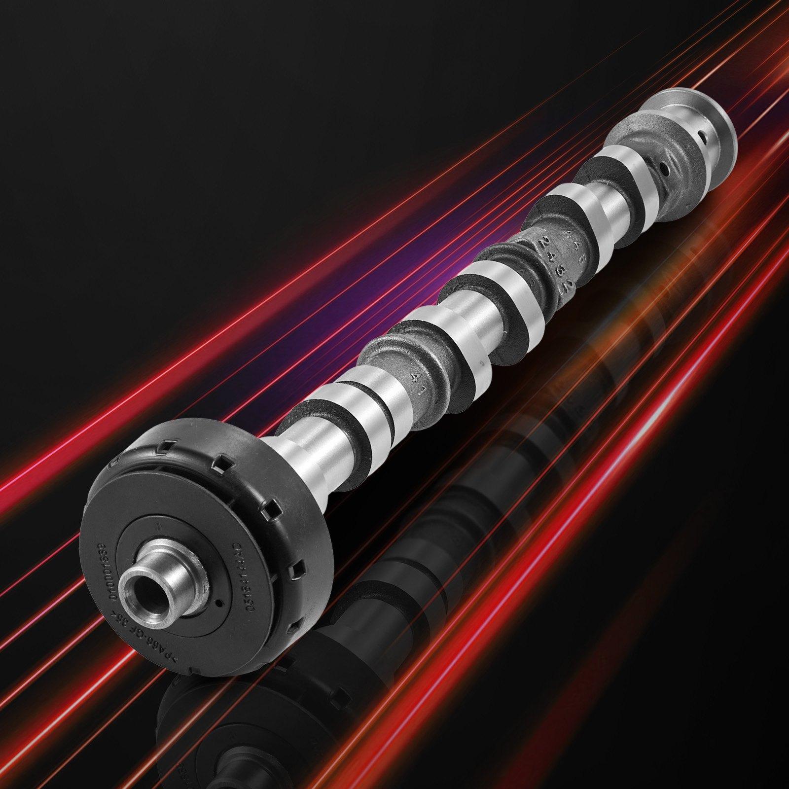 VEVOR Engine Camshaft, 05184378AF 05184378AH 5184378AE 5184378AF 5184378AD 5184378AG Cam Replacement, Fit 2018 Jeep Wrangler JK, 2011-2019 Dodge Journey, 2013-2018 Ram 1500, 2012 Ram C/V Base, 3.6L V6