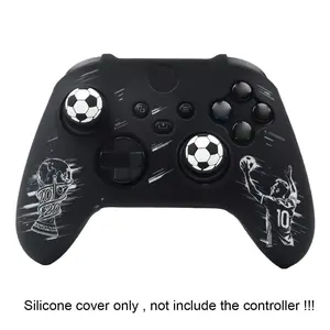 For Xbox Series X & S Gamepad Skin, Laser EngravAed Silicone Cover Perfect Fit for Xbox Series X & S Controller Case
