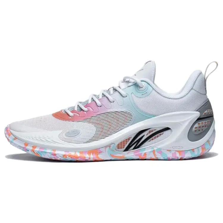 Li-Ning Wade 808 III Men's Low-Top Basketball Shoes – Comfortable, Non-Slip, Durable Verifiable, with credentials and supporting global authentication