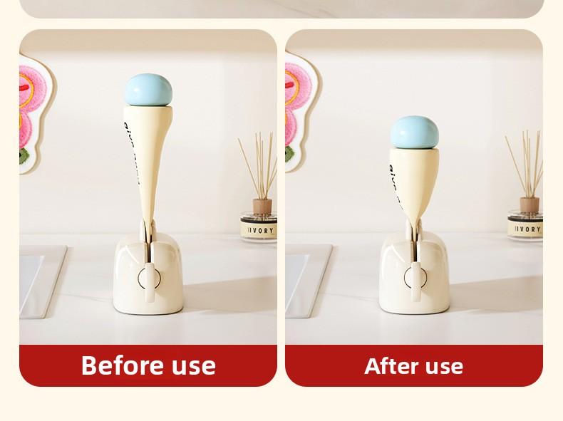 Magnetic suction toothpaste squeezer, household wall-mounted toothpaste clip, facial cleanser wall-mounted clip, toothpaste shelf squeeze toothpaste artifact