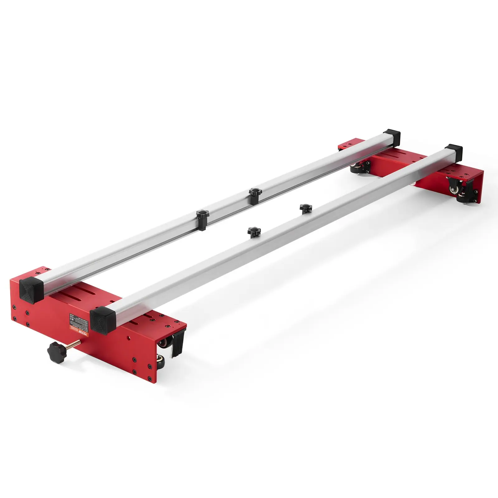 VEVOR 60-in Portable Adjustable Router Sled, DIY Woodworking Flattening Jig for Slabs, Ideal for Home DIY Users, Adjustable Jig