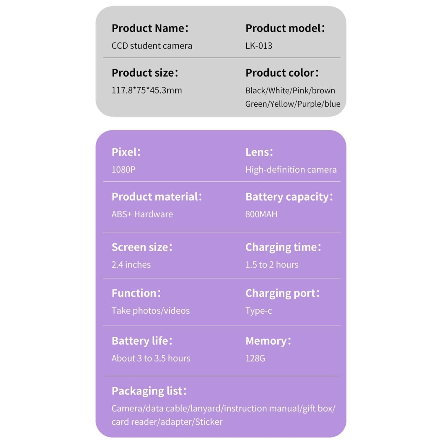 Latest with Flip Cover, Video Camera Camcorder, HD 1080P Video Recording, Simple Interface with Multiple Filters, Great Outdoor Selfie Gift, 32GB Memory Card Reader Included #GLOBAL PICKS