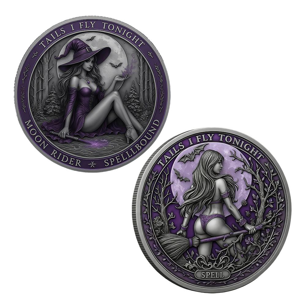 Best-Selling Beauty-Themed Coins - Various Devil/Witch/Mermaid Designs | Perfect Coin Collection Item & Birthday Gift