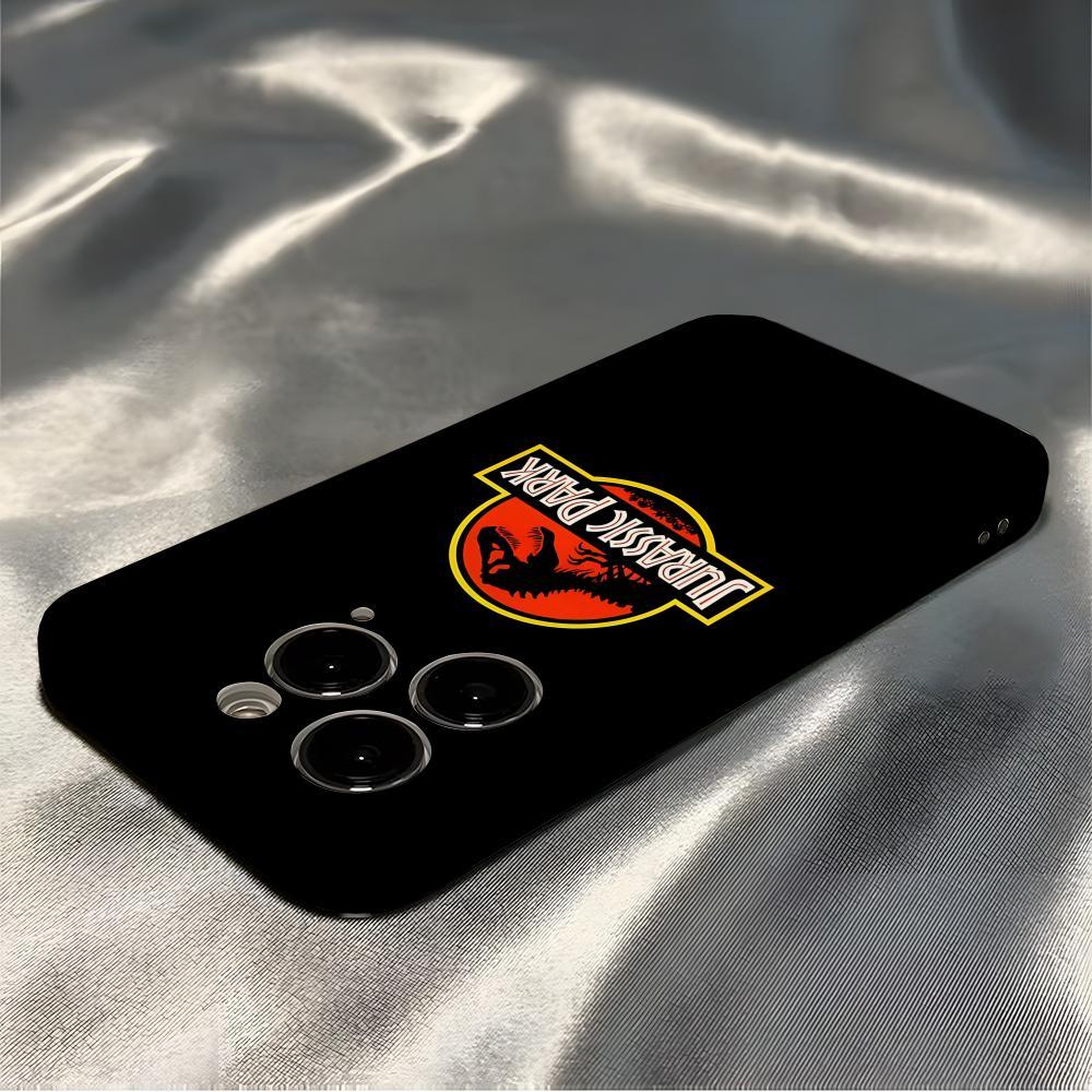 Jurassic Park Phone Case For IPhone 16 17 Pro Max 15 14 13 12 11 Pro11 Mini 2025 16 Glossy HD Film Cover