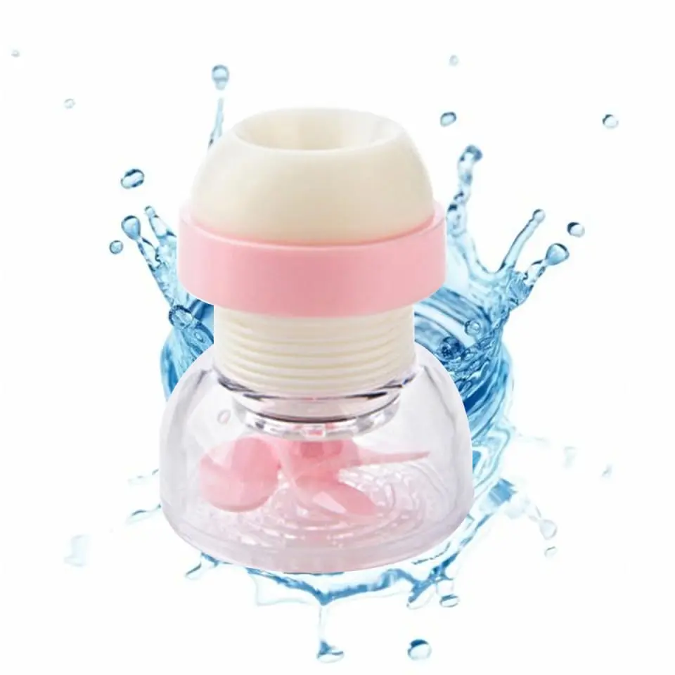 Rotating Splash-Proof Faucet Water Filter Tap Aerator with Water Filtration for Baby & Maternity Kitchen Sink Use, 2.24x1.81x1.57in