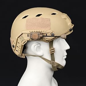 Tactical Helmet Light with White Red IR LED Task Lamp, Military Helmet Accessories Mount for Mich Fast Helmet Molle System Picatinny Rail, Survival Signal Light for Outdoor Hunting Tactical Helmet Light with White Red IR LED Task Lamp, Military Helmet Accessories Mount for Mich Fast Helmet Molle System Picatinny Rail, Survival Signal Light for Outdoor Hunting