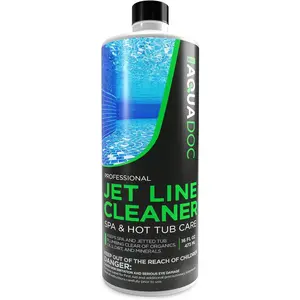 Spa Jet Line Cleaner for Hot Tubs - Fast Acting Spa Flush (1 Pint)