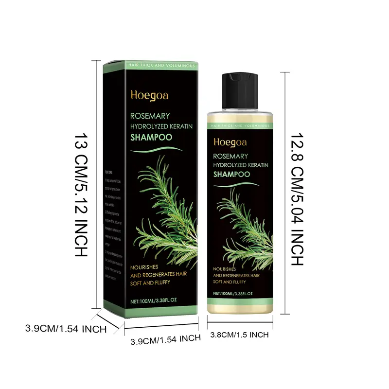 Organic Rosemary Hair Growth Shampoo & Conditioner Set - Non-Toxic All Natural Haircare for Adults, Male, Oil Control, Nourishment, Moisturization, Repair, Volume, Refreshing Cleansing, Vitamin C, All Hair Types