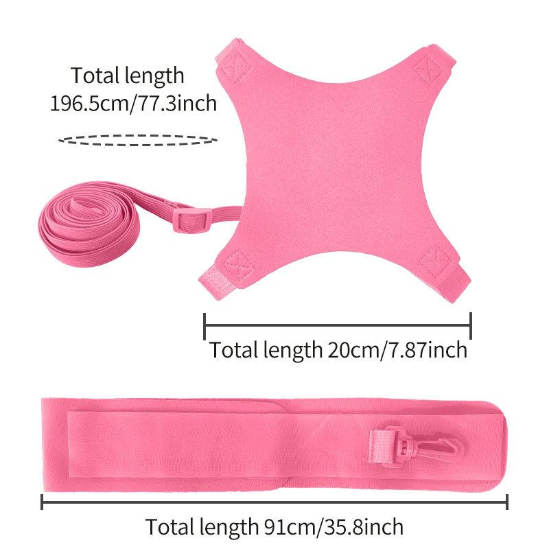 Volleyball Smash Artifact Air Ball Control Training Set for Adults & Kids Rebound Waist Binding Equipment with Auxiliary Practice Balls