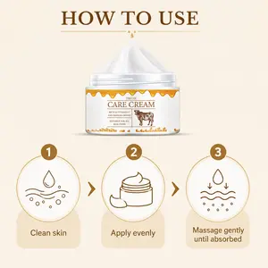 Trstay Manuka Honey & Vitamin C Creamy Daily Moisturizing Body Cream, Hydrating Formula for All Skin Types, Gentle Care for Smooth Skin