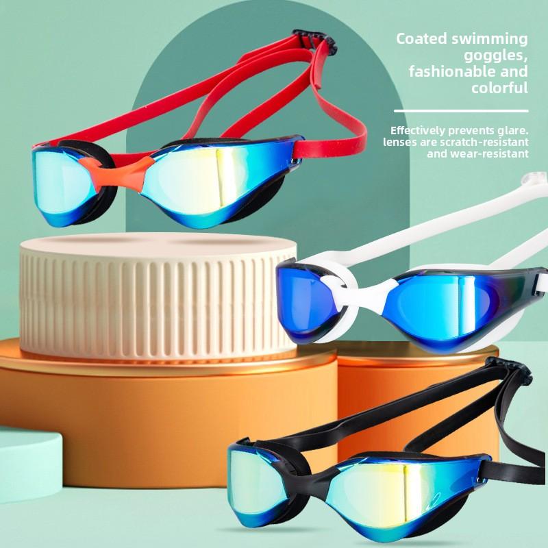 swimming goggleselectroplating swimming goggles/competition training swimming goggles/small frame transparent swimming goggles, antifog, swim tock,  magic 5 swim goggles,  streamline socket goggles,  neon glasses pool, mirrored goggles