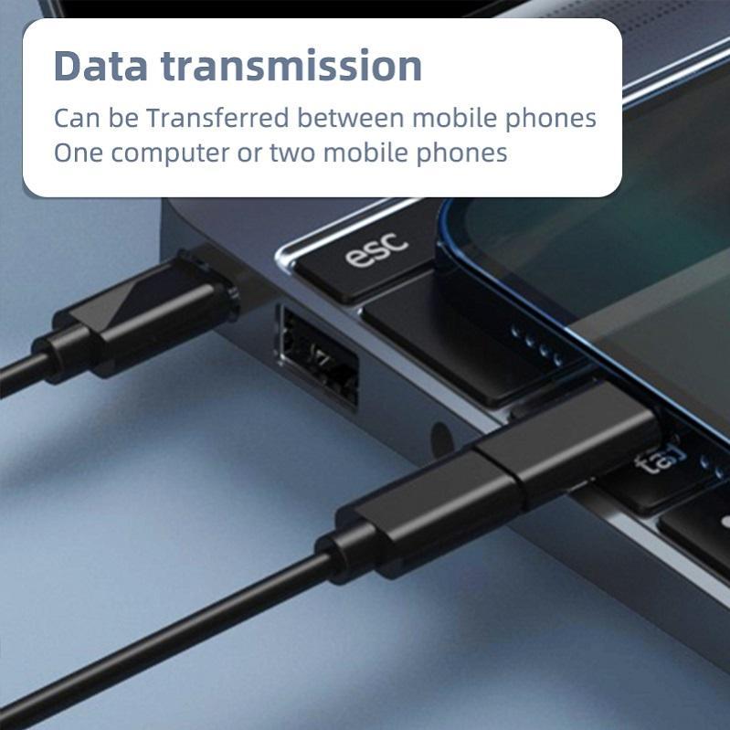 Portable Multifunctional Data Cable Storage Box, 60W Fast Charging Mobile Phone Holder Charging Cable Set Multi Head Conversio Bag Travel Shockproof superbox