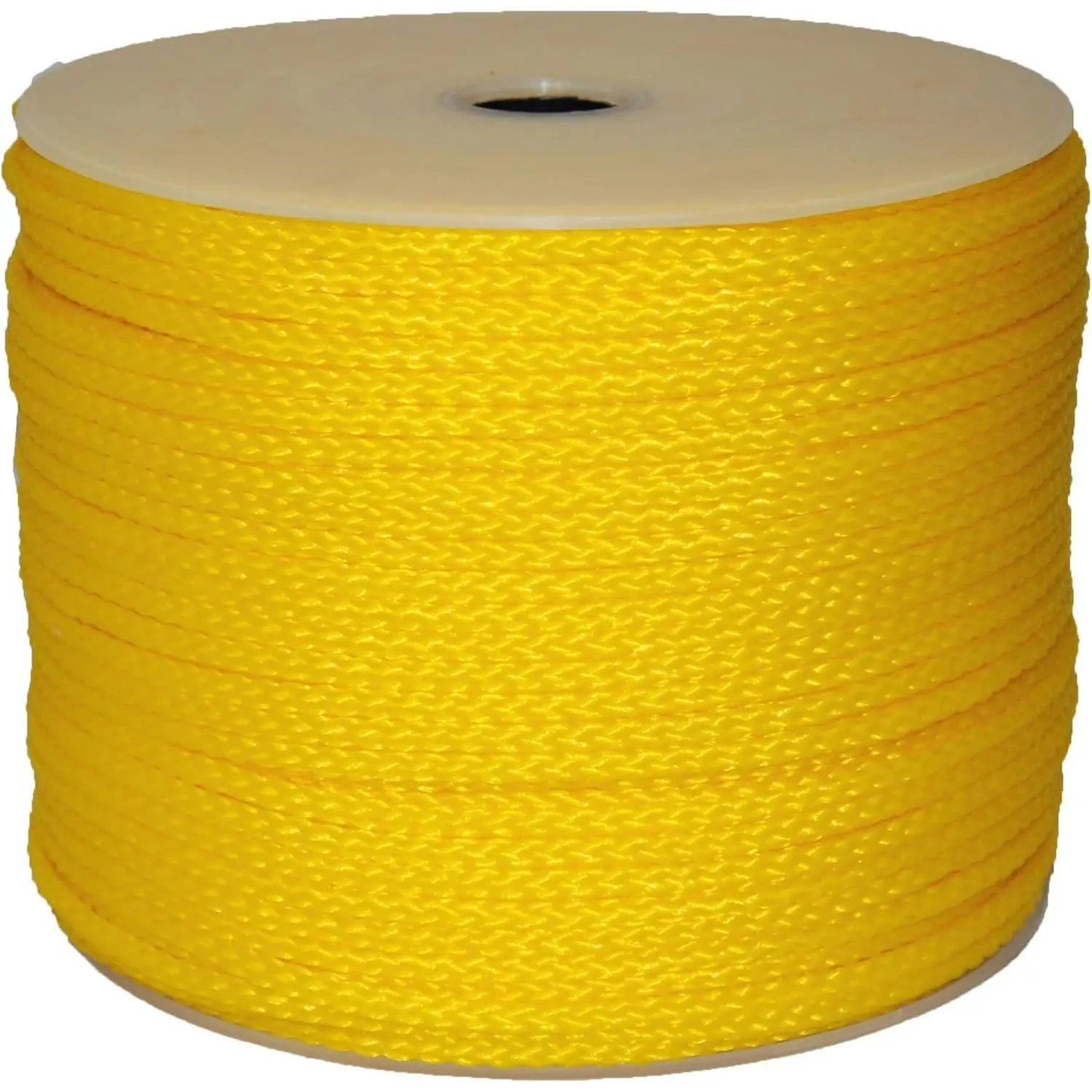 27-302 Splice Easy Hollow Braid Polypropylene Rope, 1/4" x 500ft, Yellow (Kitchenware & Tableware Accessory)