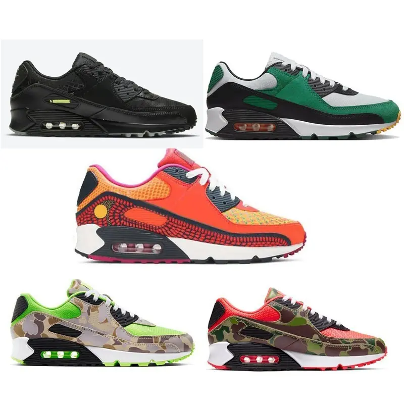 90 sports shoes splicing color running shoes 36-46 foreign trade air cushion shoes