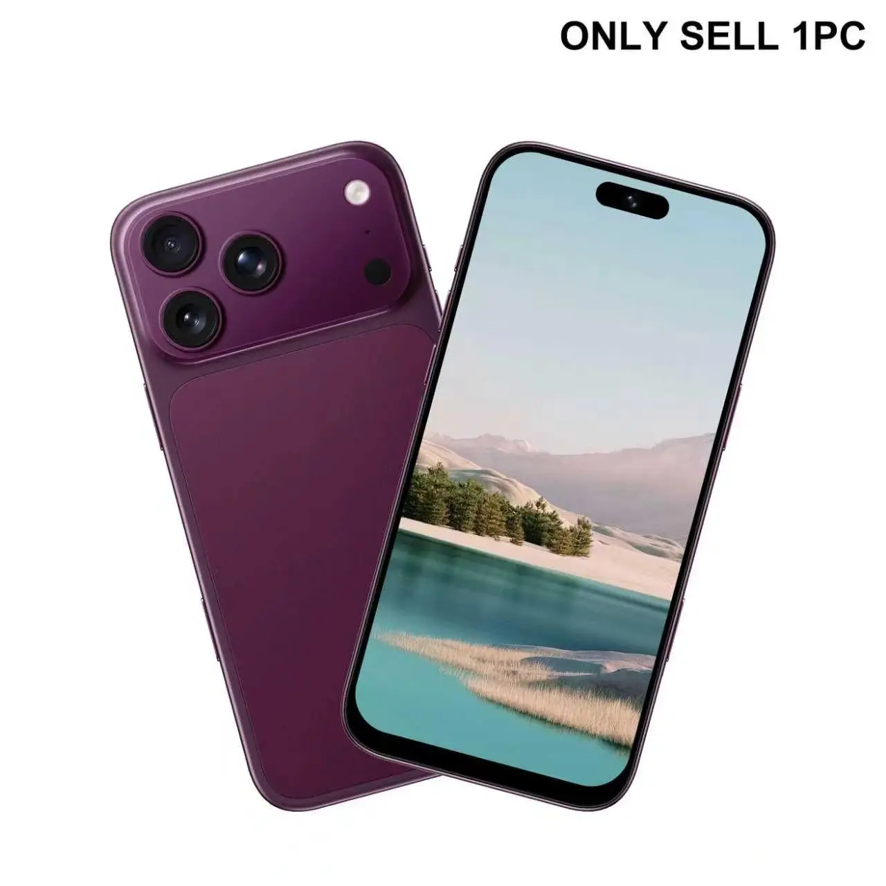 Smartphone 18 Pro Max, 3GB+32GB memory, 5+13MP camera module, 6.75-inch full-screen display, fast face unlocking, 4100mAh battery life, MTK6762 quad-core processor