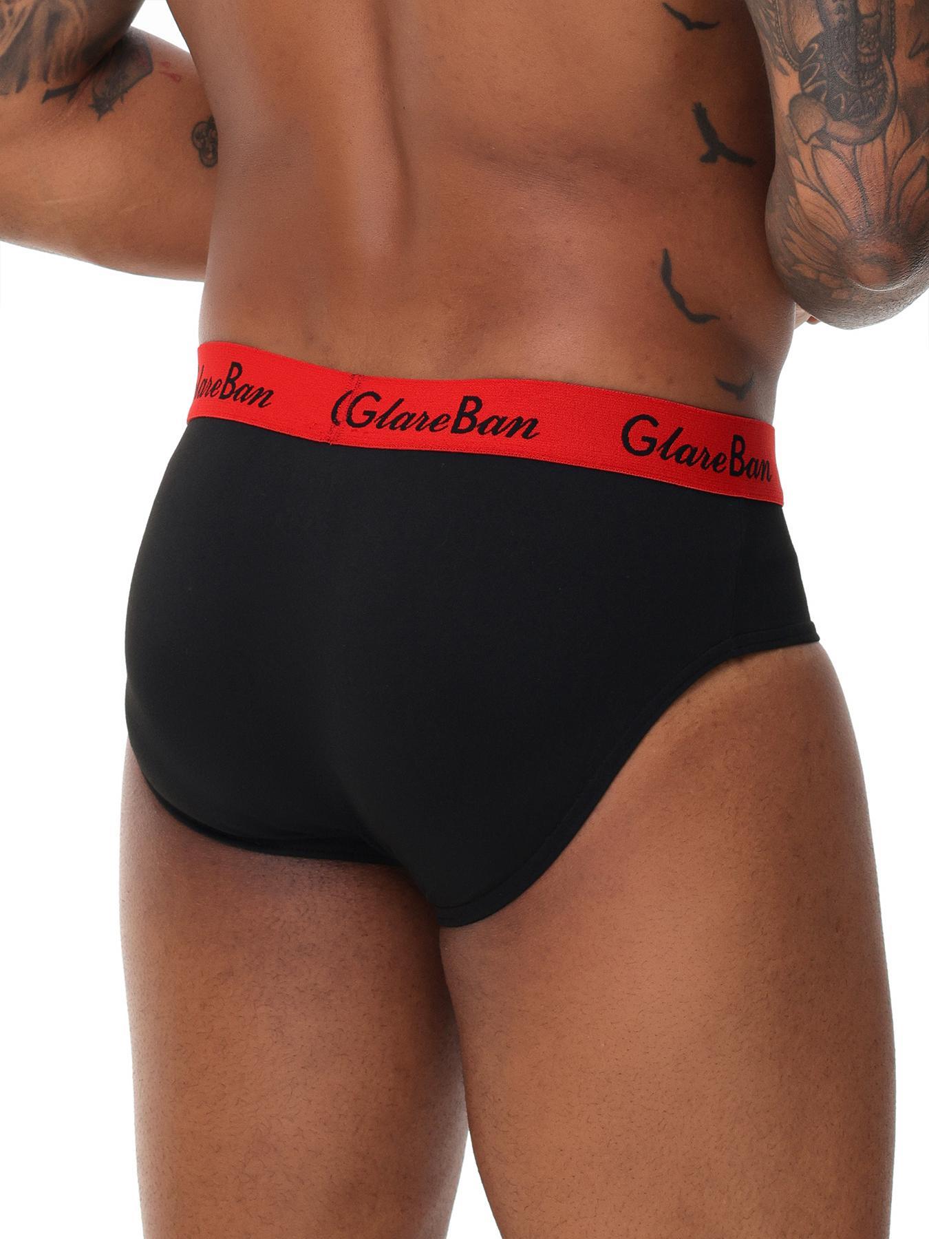 6pcs Pack Briefs Men's Sexy Underwear for Men Sport Fashion Breathable Underwear Quick Drying Breathable Panties Confortable Underpants Male Fit Soft Boxer Shorts Box Slips