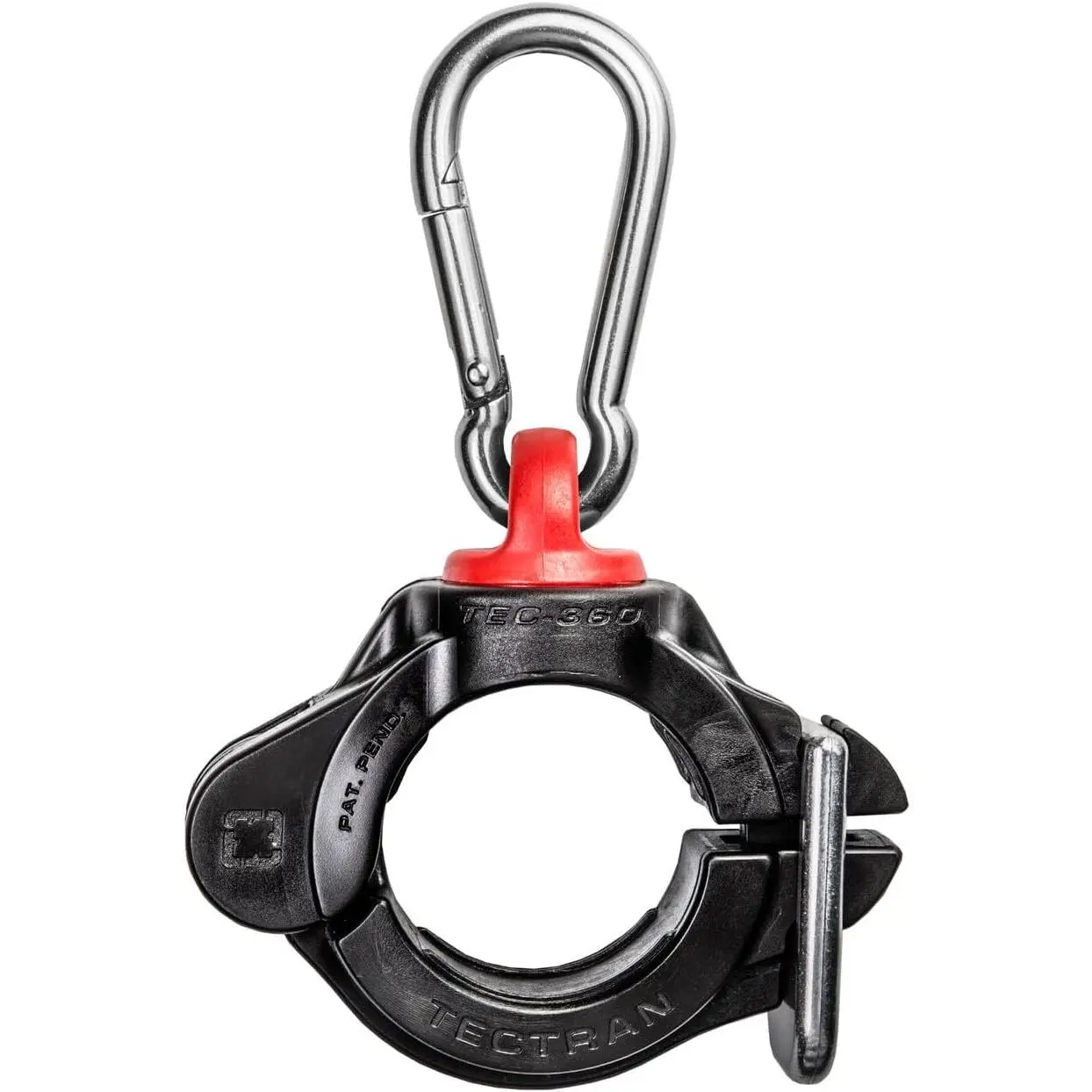 3-In-1 AirPower Line Clamp| 360° Swivel| Stainless Steel Clip| Black| Tectran 3-In-1 AirPower Line Clamp| 360° Swivel| Stainless Steel Clip| Black| Tectran