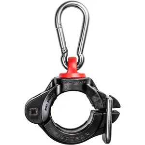 3-In-1 AirPower Line  Clamp| 360° Swivel| Stainless Steel Clip| Black| Tectran
