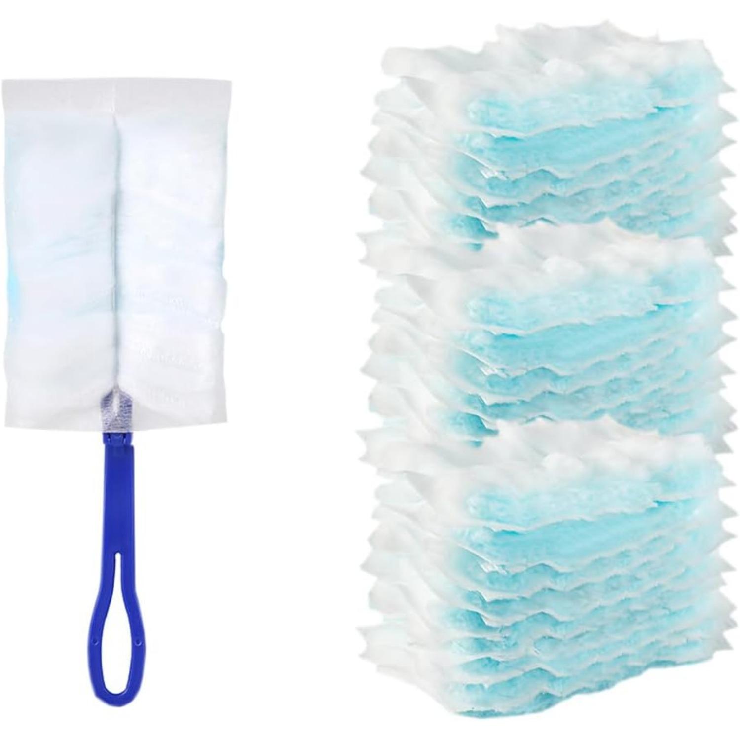 50 Pack Duster Refill Compatible with Swiffer Duster, Multi Surface Heavy Duty Feather Dusters Kit with 1 Handle, Duster Replacement Refills for Cleaning Furniture, Blinds, Ceiling Fans and Car Set Brush Microfiber 50 Pack Duster Refill Compatible with Swiffer Duster, Multi Surface Heavy Duty Feather Dusters Kit with 1 Handle, Duster Replacement Refills for Cleaning Furniture, Blinds, Ceiling Fans and Car Set Brush Microfiber