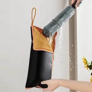 1PC Portable folding umbrella storage bag, quick absorbent bag for wet umbrellas, easy to fit into handbags