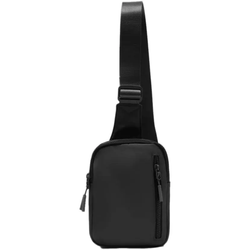 Convertible Sling Backpack for Women & Men – Lightweight 3-in-1 Crossbody Daypack with Adjustable Strap, Anti- Pocket, Water-Resistant Small Travel Bag (Black)