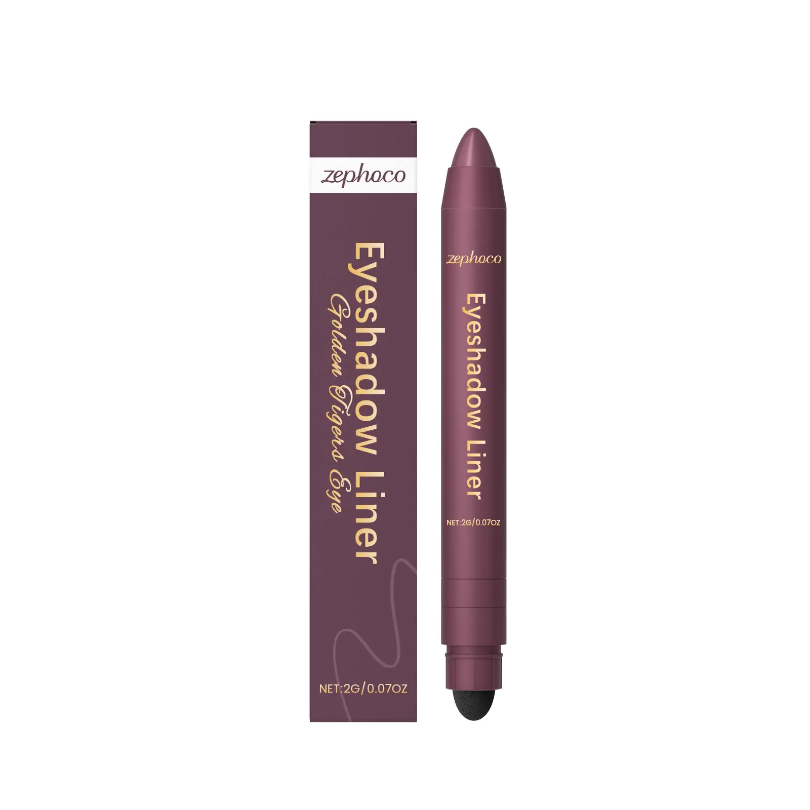 shadow liner duo Dual End Cream Eyeshadow Liner Stick, Blendable Longwear Eye Makeup Pencil with Built-in Sponge Blender, Waterproof Smudge Stick for Effortless Smoky EyesEyeliner Pen Is Smooth And Flowing, Easy To Color, Dries Quick Gentle Glossy