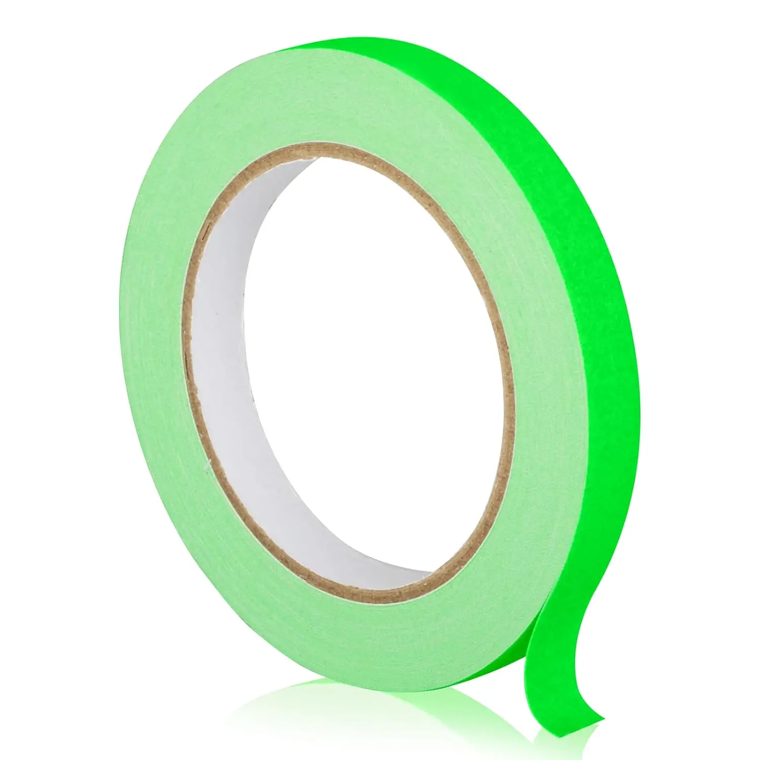 EYYAN reen Spike Tape, 1/2in x 20yd, Fluorescent affers Tape | Briht neon reen desin boosts visibility, durable affers tape for theater, stae and floor safety markin