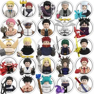 2026 hot item WM6202 WM6201 WM6200 WM6140 WM6139 Jujutsu Kaisen Building Blocks Mini Action Figure Itadori Yuji Gojo Satoru Ryomen Gifts Toys popular