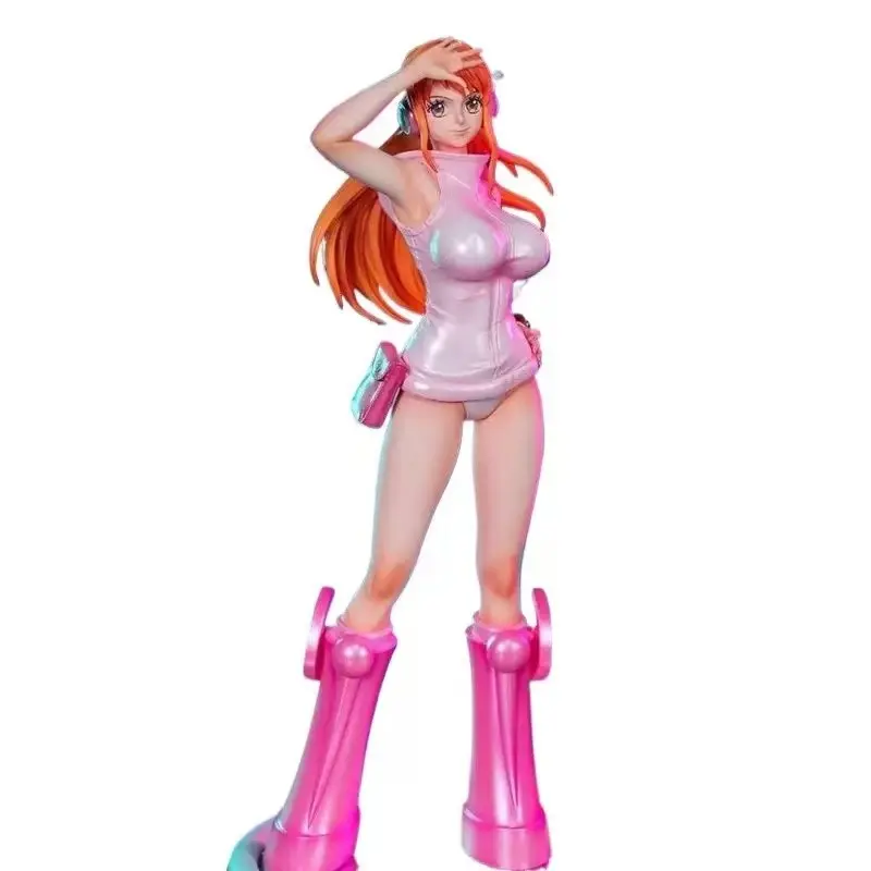 One Piece Figure Egg Island Nami Robin Model, Anime Collectible Statue, Future Island Merchandise, Wholesale Action Figures