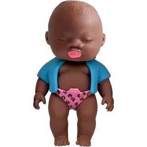 iiniim Squeeze Stress Doll Toys Cute Anxiety Relief Toy Sensory Dough for School Party Palm Gadget Blue One Size