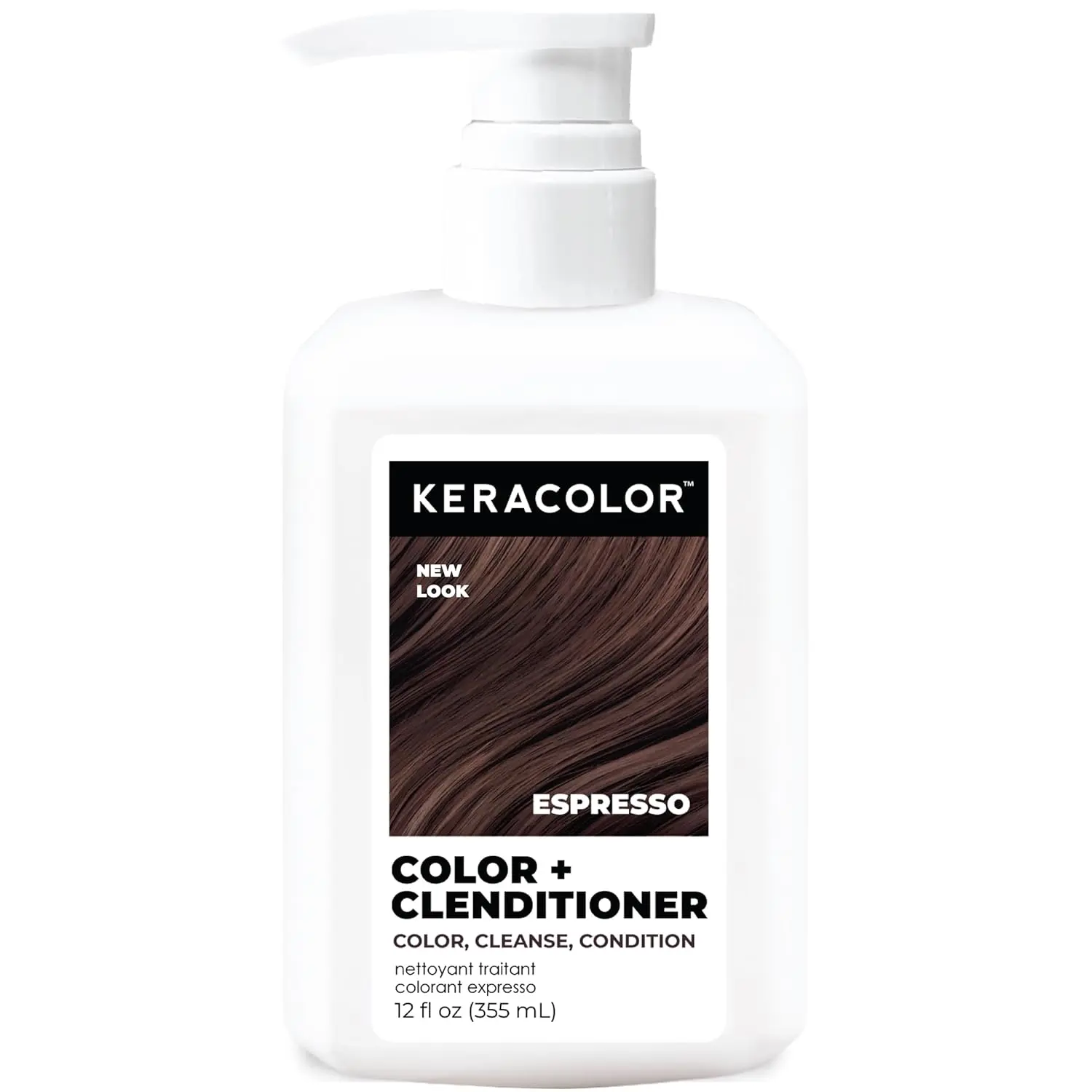 3-in-1 Color-Depositing Clenditioner Conditioner, Gently Cleanses & Conditions, Semi-Permanent Hair Color, 23 Shades, 12 Fl Oz