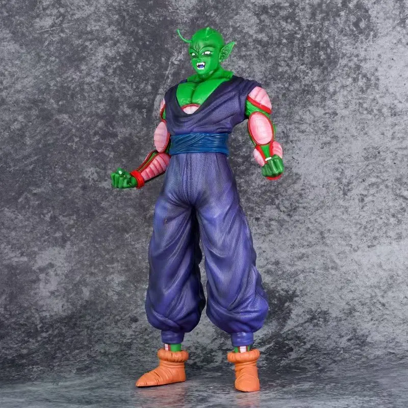 13.78 Inch Piccolo Anime Figure, Dragon Ball Z Namek Warrior Collectible For Fans Statue, Battle Character Doll, Anime Enthusiast Desk Display Gift